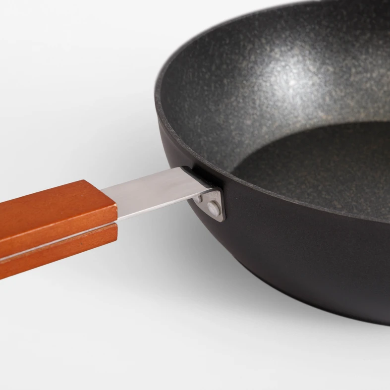 Aluminiowa patelnia na gaz i indukcję