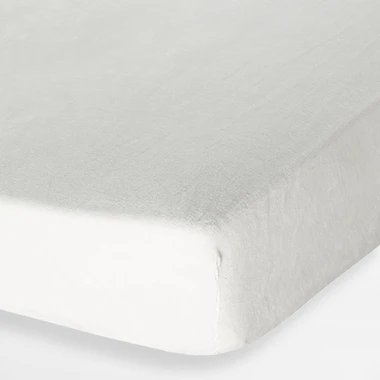 Fleecové prestieradlo krémové FLANO 160x200 cm