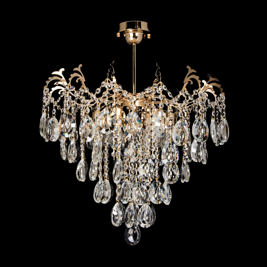 Oprawa lampy jest przeznaczona na 6 żarówek typu E27.