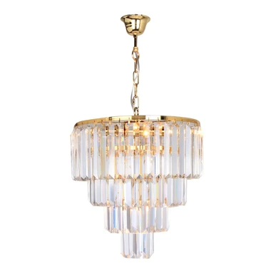 Zlatý luster AMEDEO 39 cm