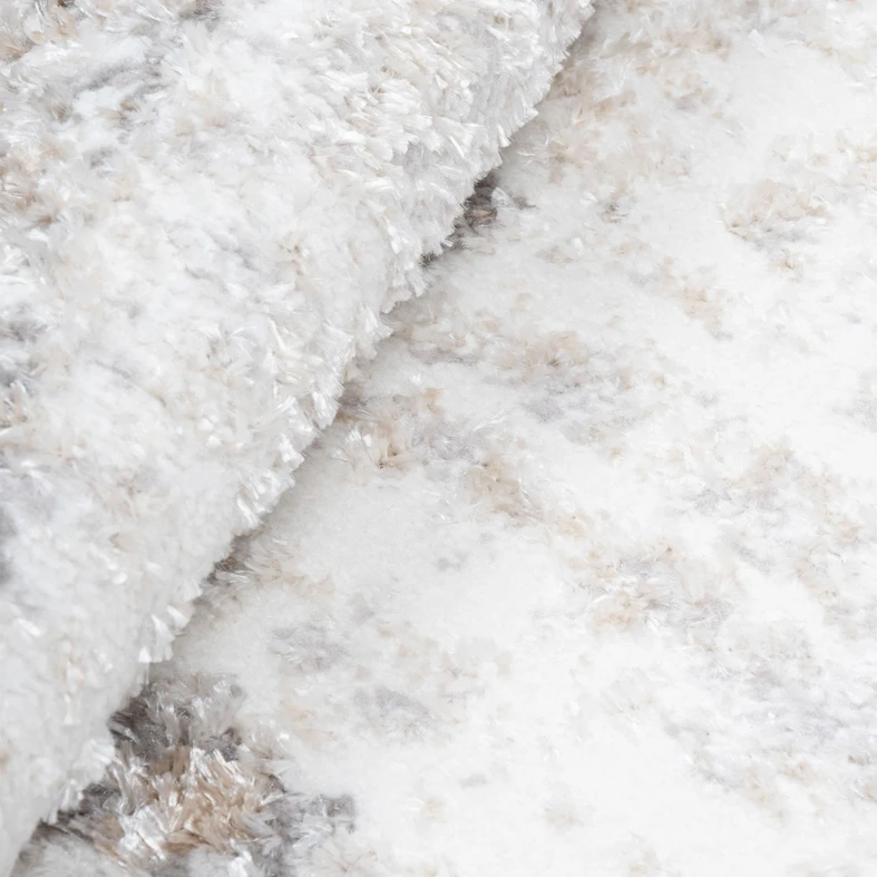 Retro sivý okrúhly koberec SALSA 100 cm