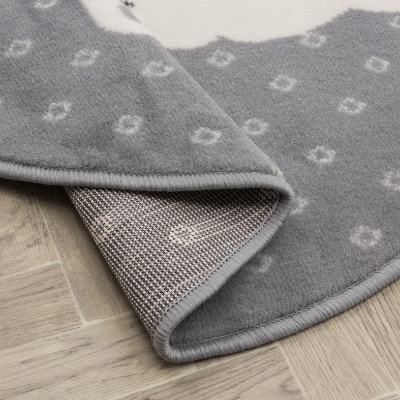 Sivý koberec LAMA 120x170 cm