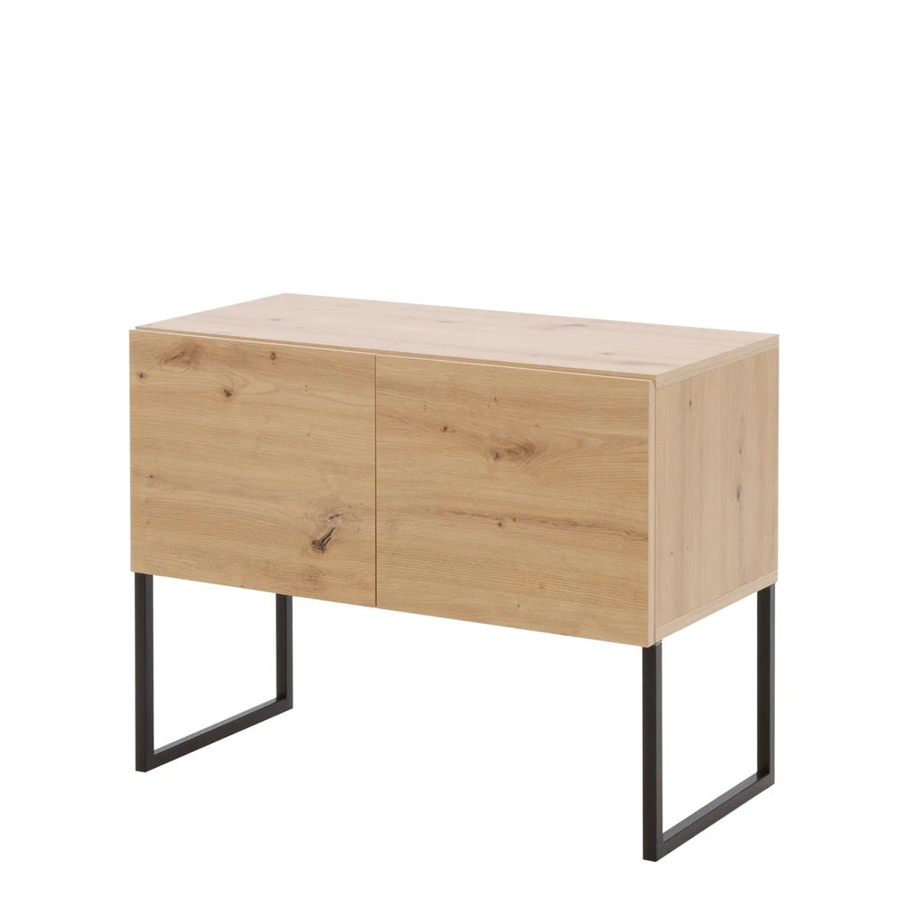 Komoda na płozach dąb artisan HAGA