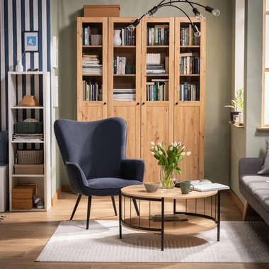 Stropná lampa loftová čierna KORTE 6