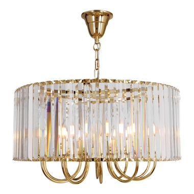 Závesné svietidlo PARIS glamour zlaté 60 cm