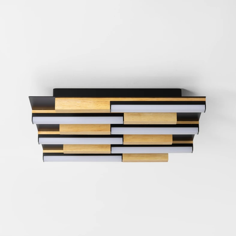 Lampa sufitowa ELIOT to oświetlenie do wnętrz przestronnych nowoczesnych z lekką, futurystyczną nutą.