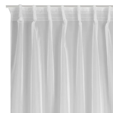 Záclona do obývačky biela SIMONE 140x300 cm