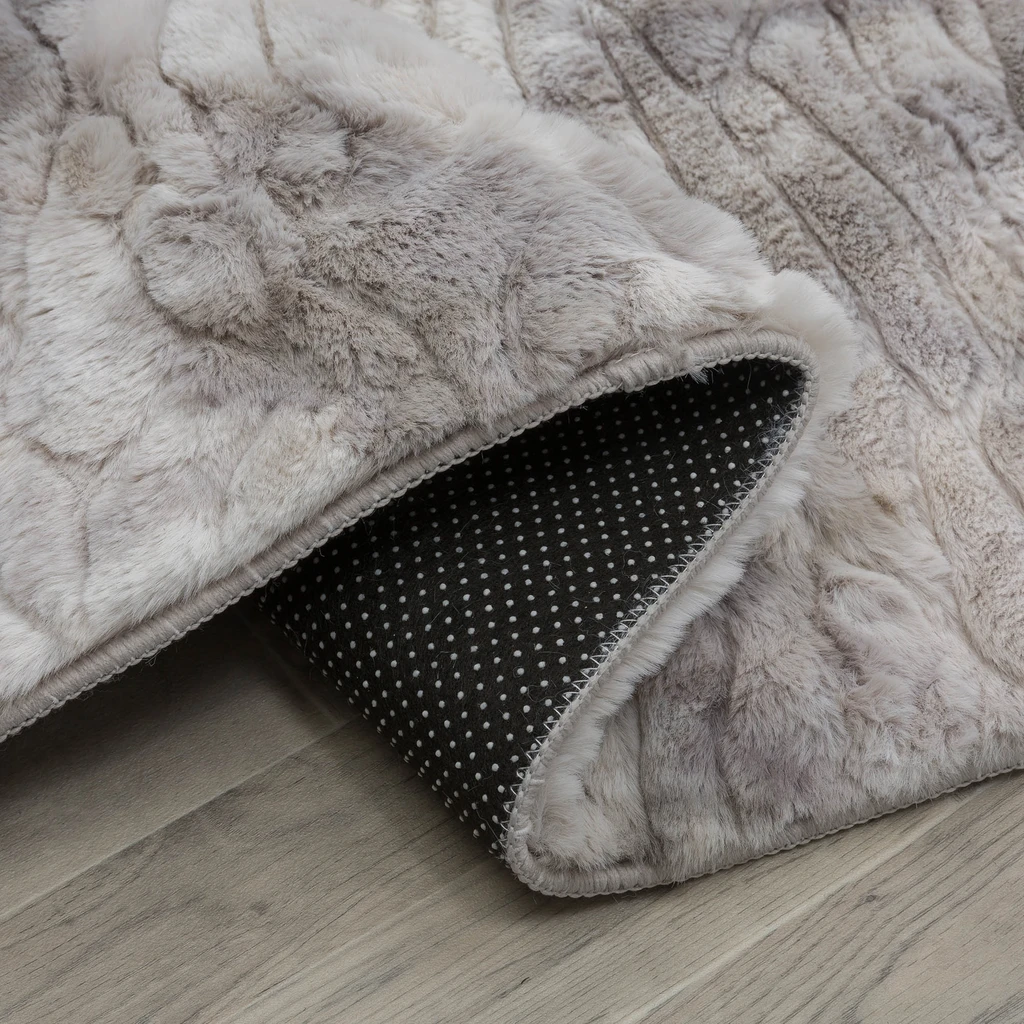 TEBY sivý koberec 60x100 cm