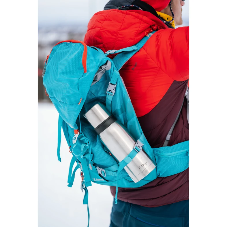 Termoska s 2 hrnčekmi strieborný FUORI 1 l