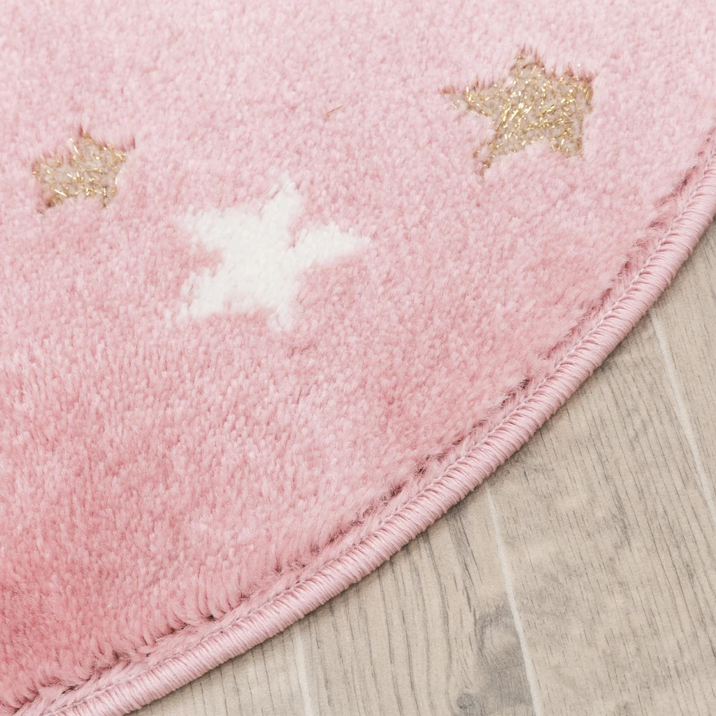 Detský koberec PRINCESS HVIEZDY 80 cm
