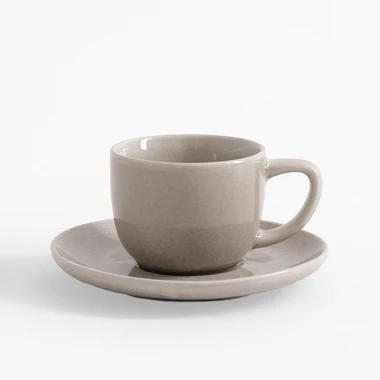 Keramická šálka s podšálkou 100 ml EYO