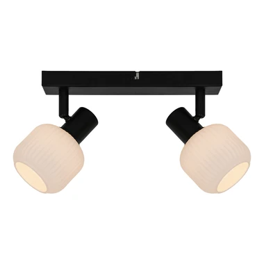 Bodové svietidlo STEM 2 reflektory čierne