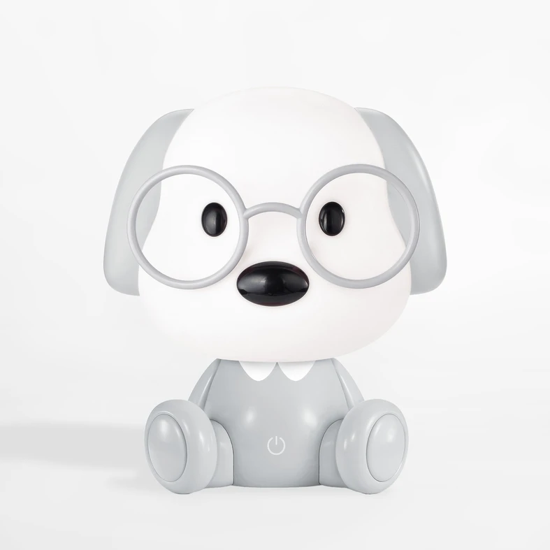 Lampa nocna daje delikatne białe światło o temperaturze barwowej 4000K i strumieniu świetlnym 93 lumenów.