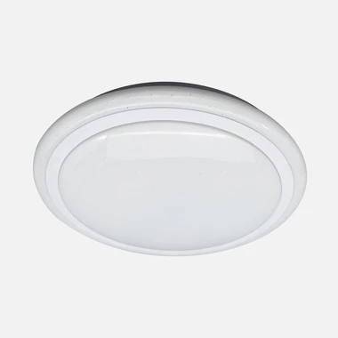 Stropné svietidlo LED RGB s diaľkovým ovládaním ARESO biely 41 cm