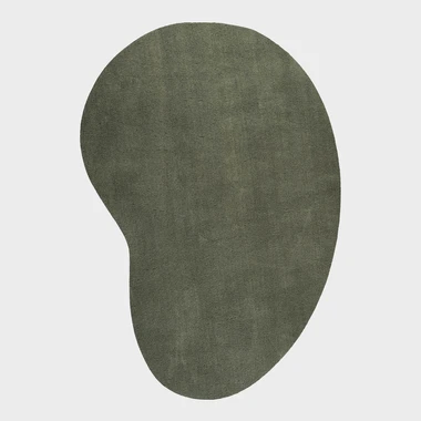 Tmavozelený koberec PULY BEANS 120x170 cm