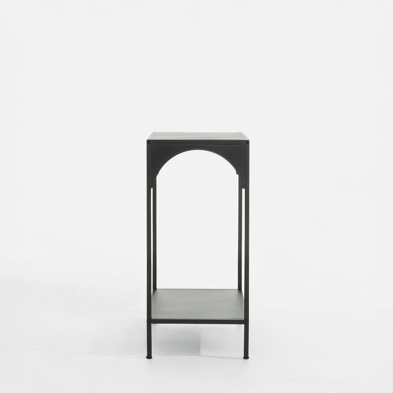 Čierna kovová konzola HOCCA