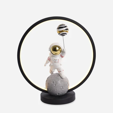 Dekoratívna stolná LED lampa ASTRONAUT s balónom