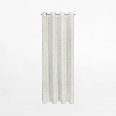 Záves na kolieskach ecru EMILI 140x250 cm