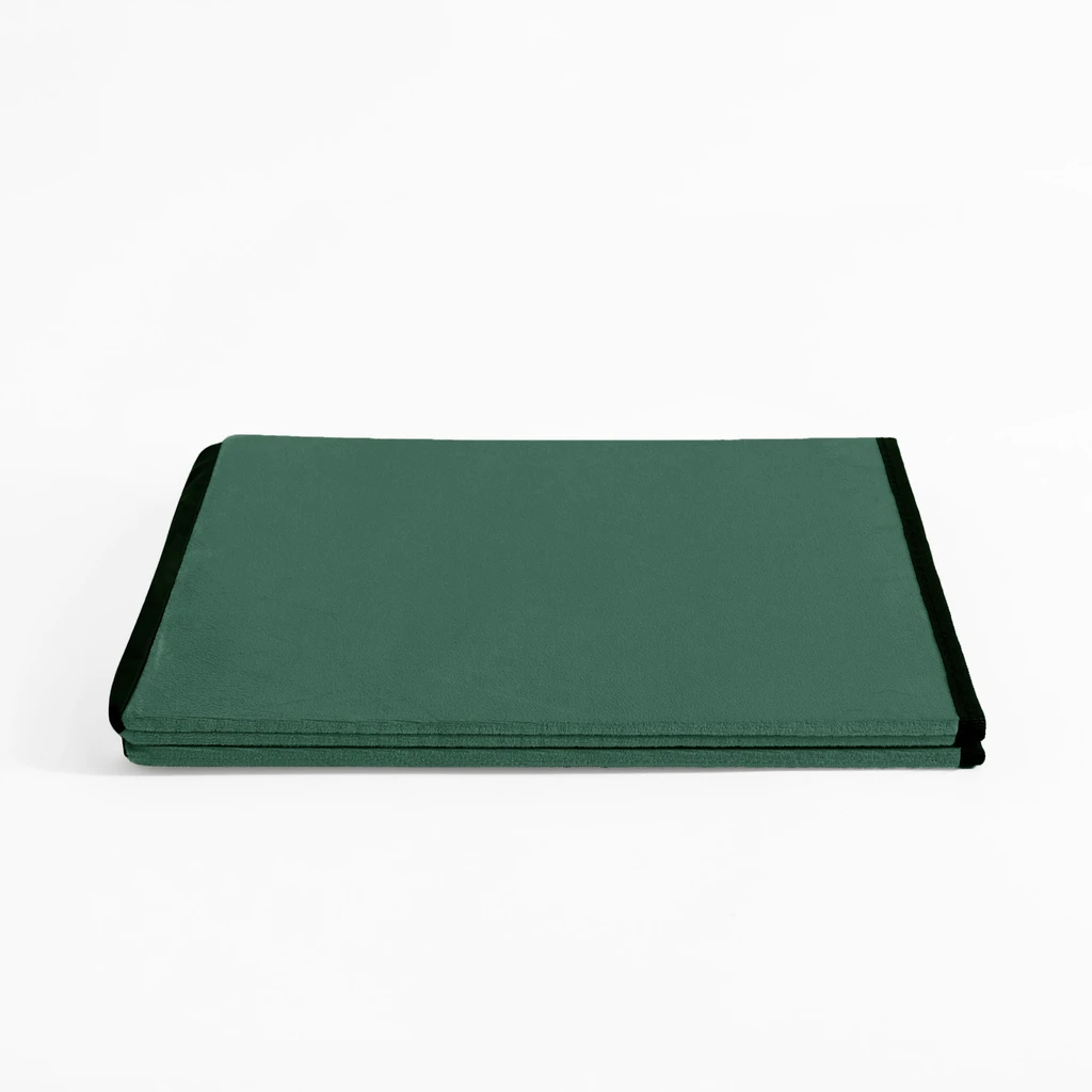 Skladacia taburetka zelená 38x37,5 cm