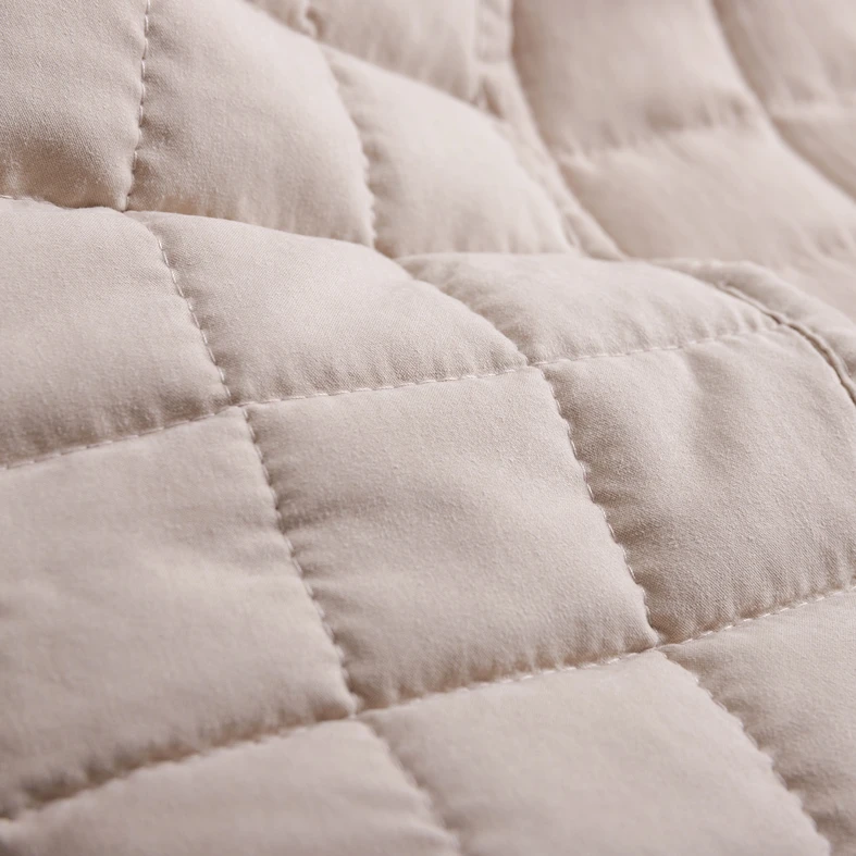 Prehoz na posteľ v béžovej farbe GISELLE 200x220 cm