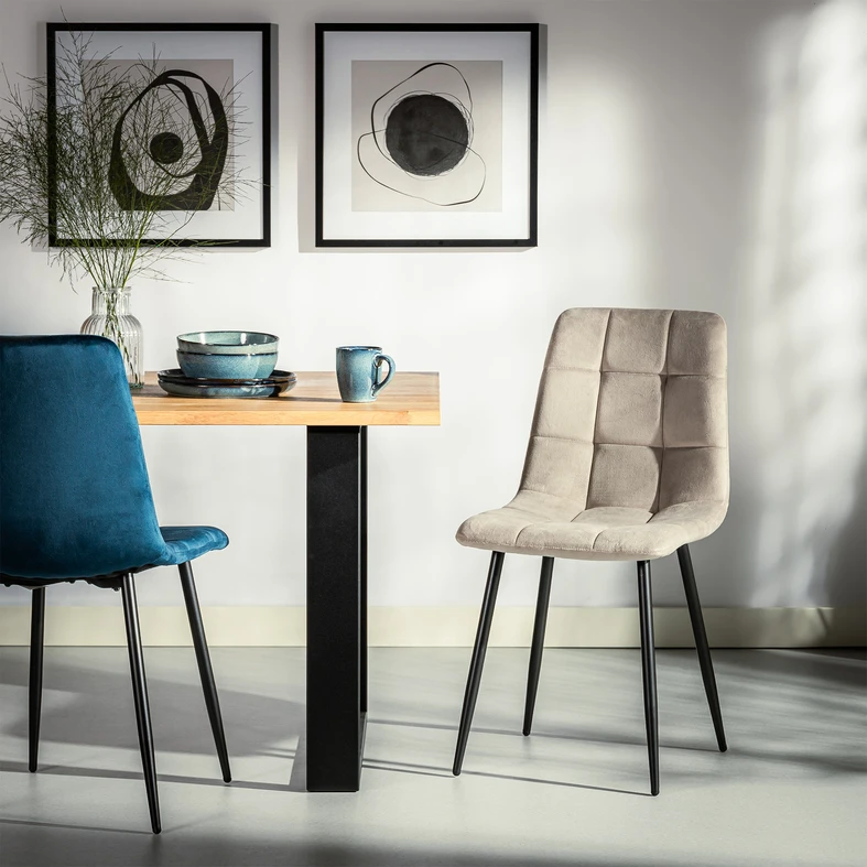 Abstraktná maľba CHAOTIC CIRCLE I 50x50 cm