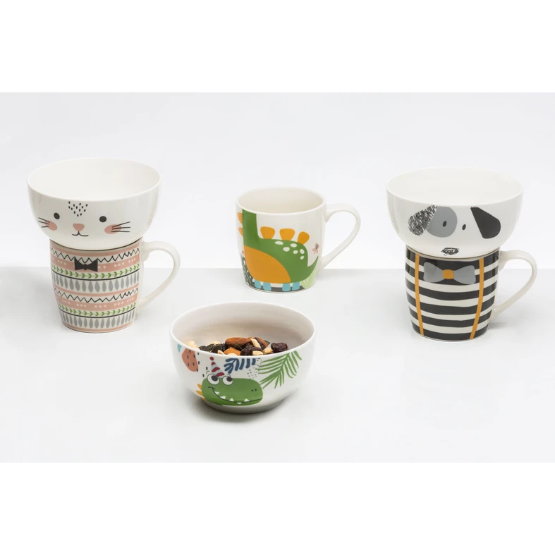 Detská porcelánová raňajková súprava BOBI