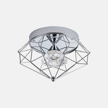 Chrómové stropné svietidlo AMY