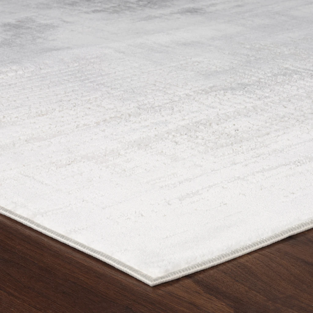 Dywan z przecieranym wzorem MODICA 80x150 cm - detal.