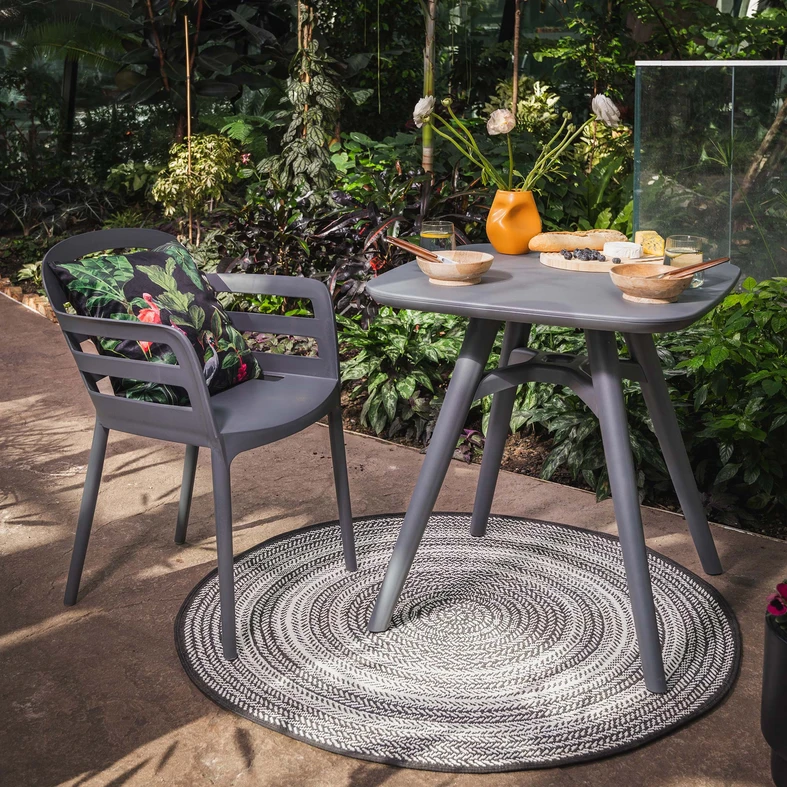 Okrúhly boho koberec GINO 120 cm