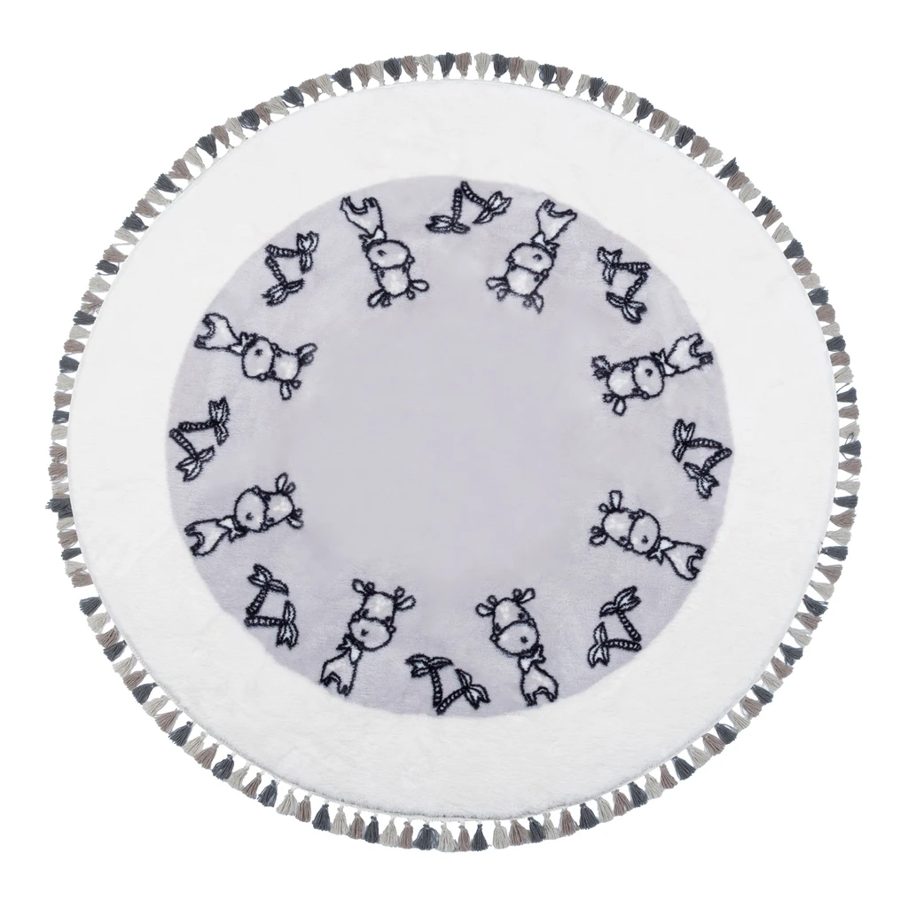 Okrúhly koberec žirafy MUUM 120 cm