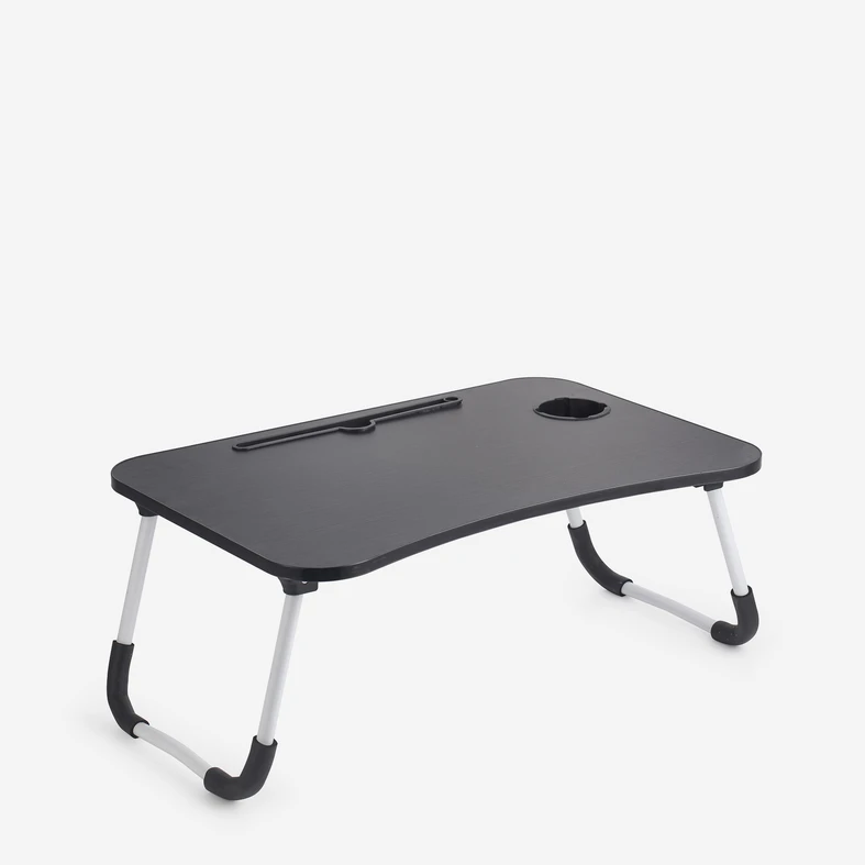 Czarno-biały składany stolik