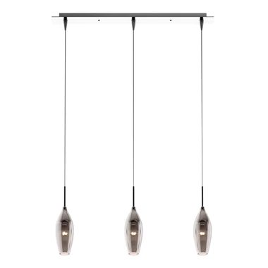 Závesná lampa CHAMPAGNE SMOKY 3