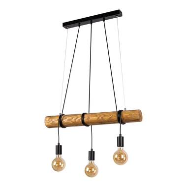 Lampa visiaca na drevenom tráme DULCE