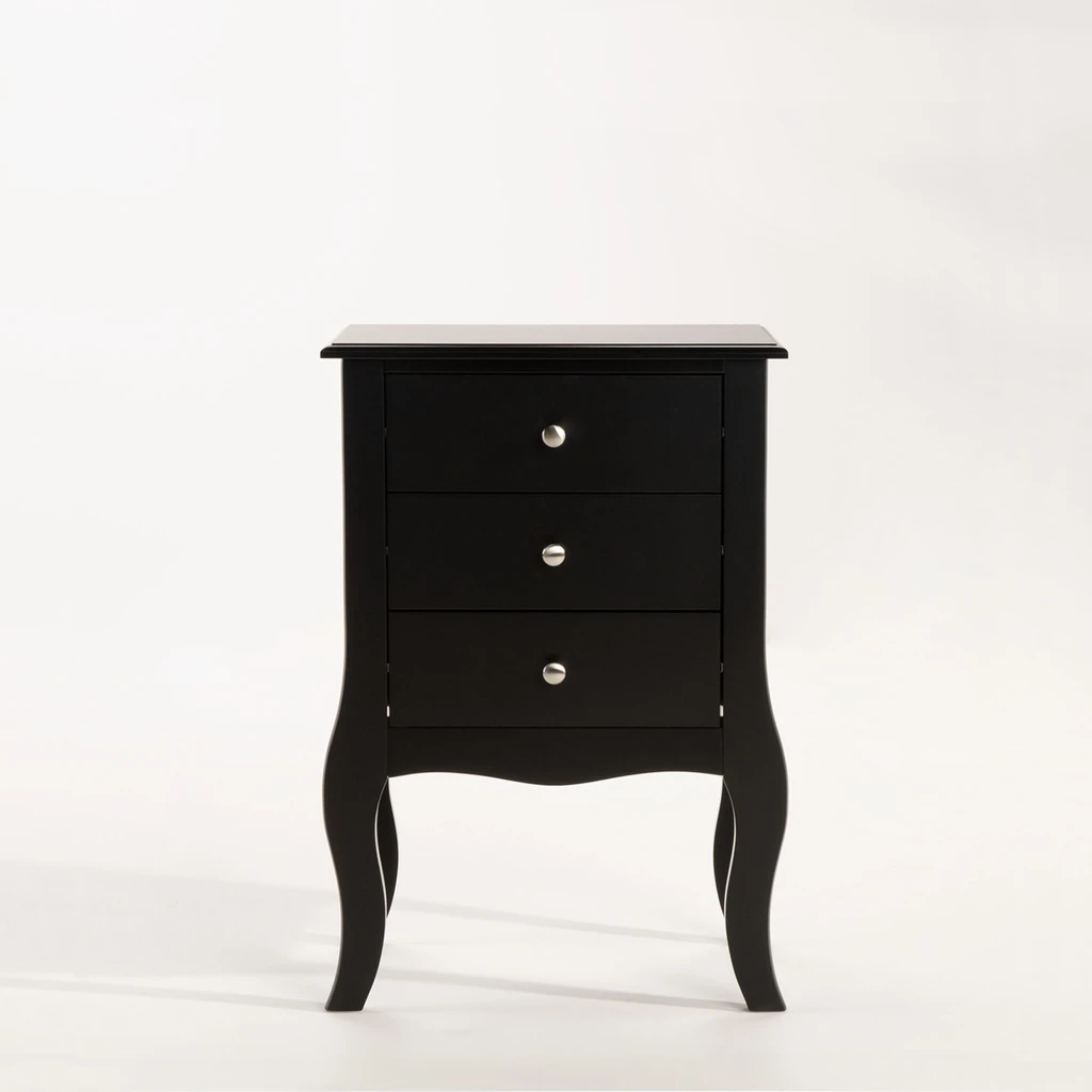 Stolik nocny z 3 szufladami