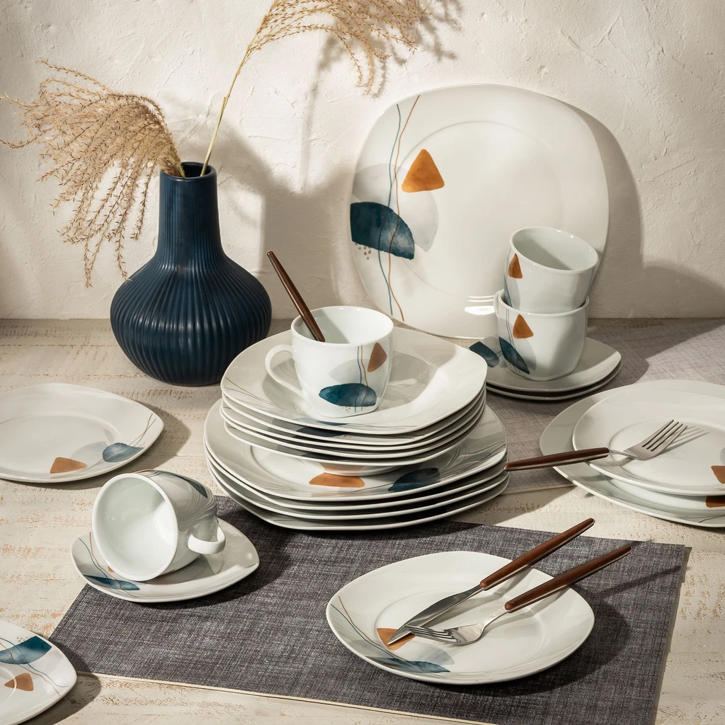 Jedálenská a kávová súprava REEF, 30-dielna