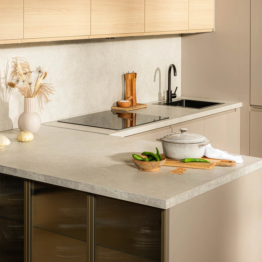 Keramická okrúhla nádoba s vekom CRAFT 22 cm