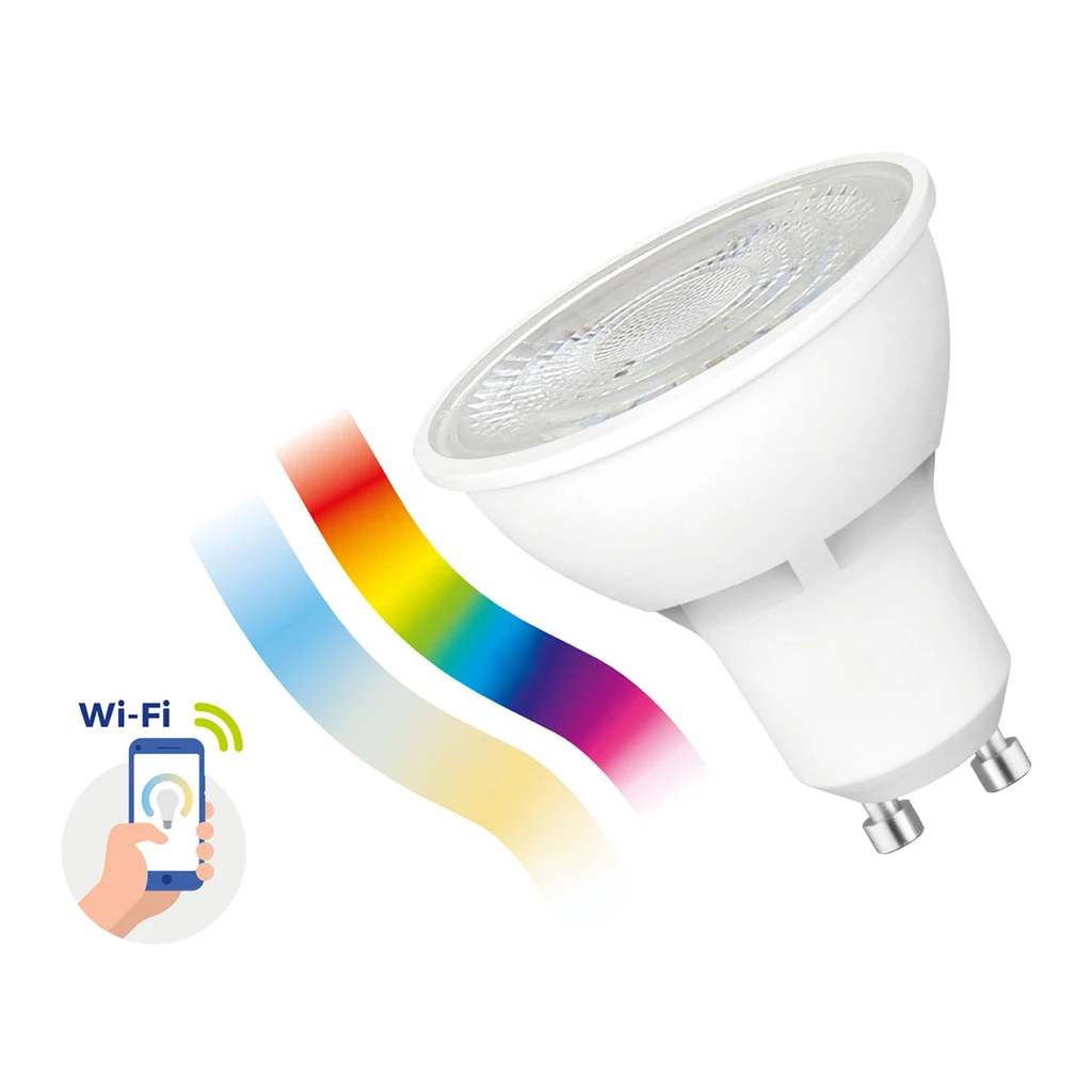 Žiarovka LED GU10 5W WI-FI RGBW SPECTRUM SMART