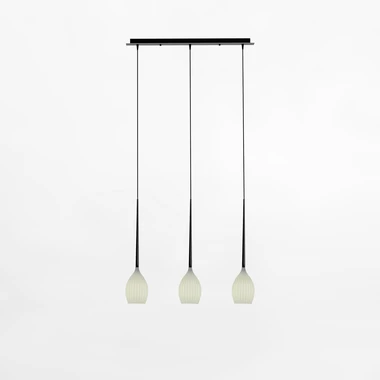 Závesné svietidlo biele 3xE14 FIORE III