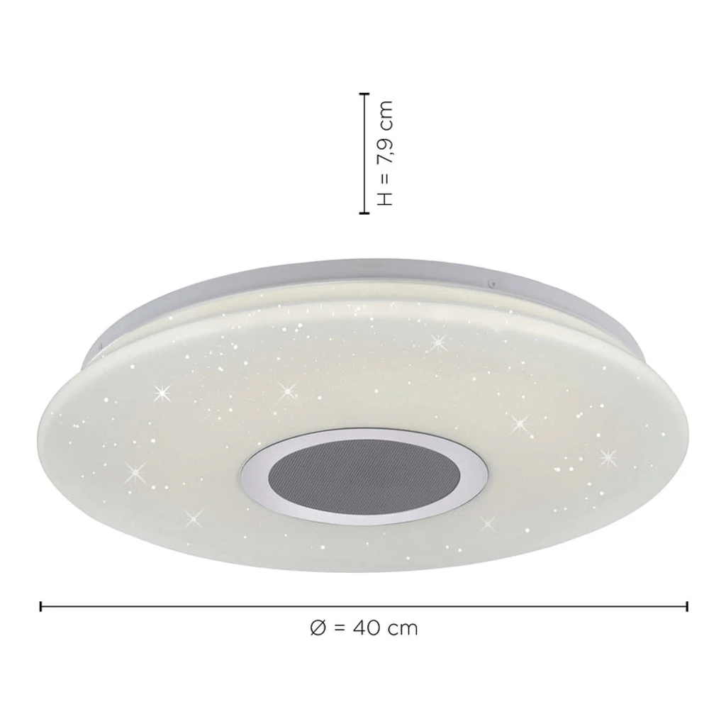 PELVO LED stropné svietidlo s reproduktorom 14287-16
