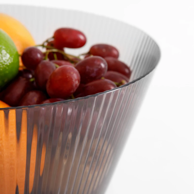 Miska plastikowa szara 4 l