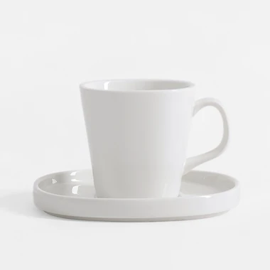 Šálka s podšálkou CARRE 190 ml