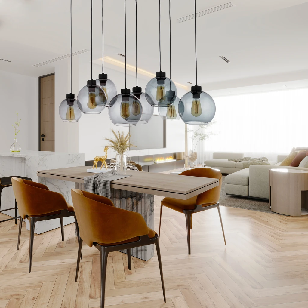 Wiszący model CUBUS o szerokości 68 cm jest doskonałą propozycją dla dużego salonu lub jadalni.