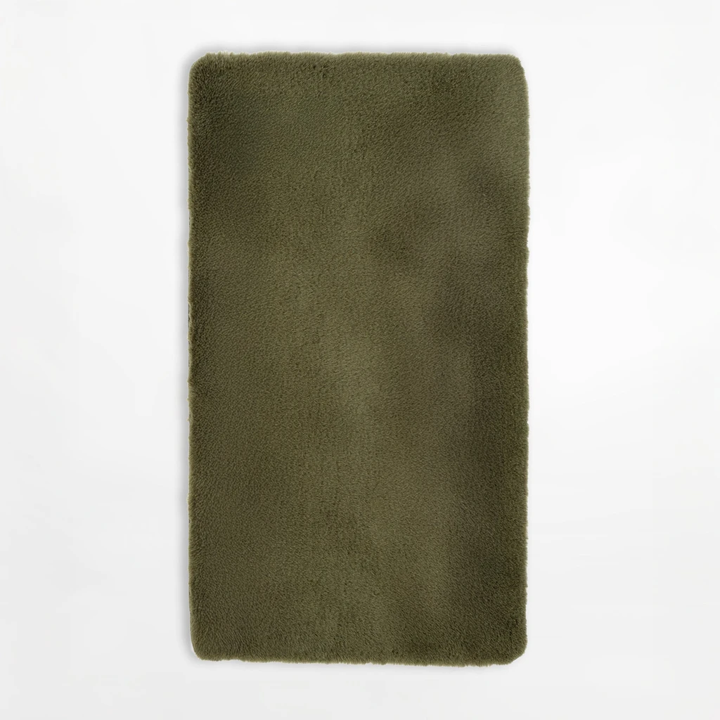 Zelený moderný koberec RABBIT, 80x150 cm