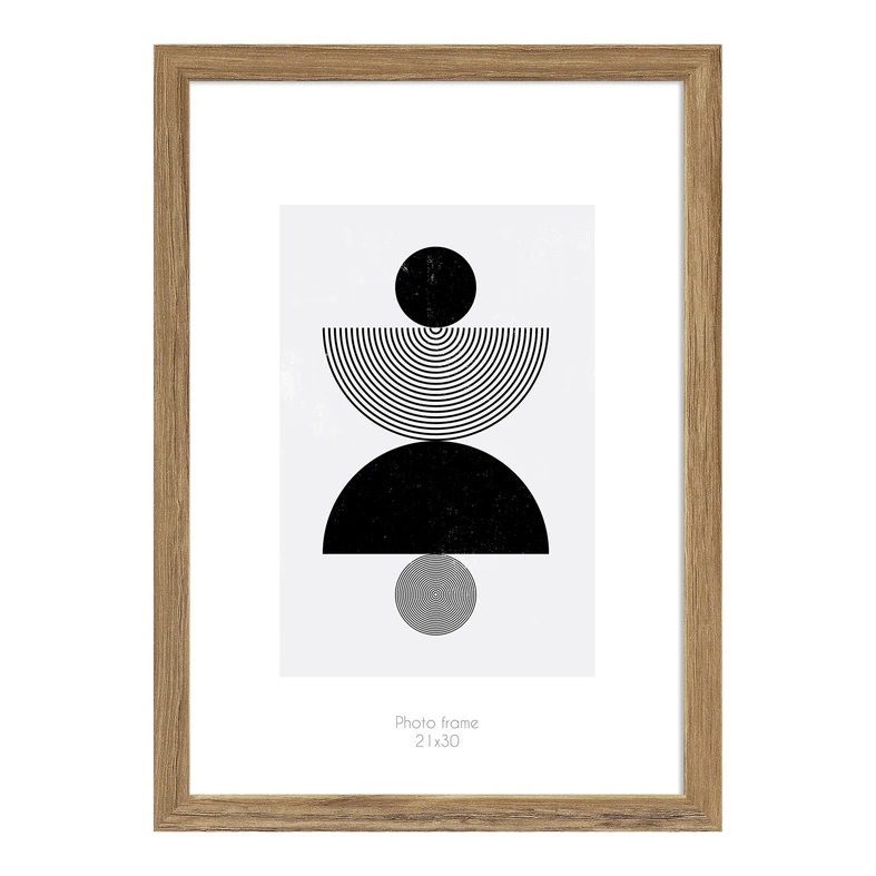 Rámik na fotografiu 21 x 30 hnedý KYOTO