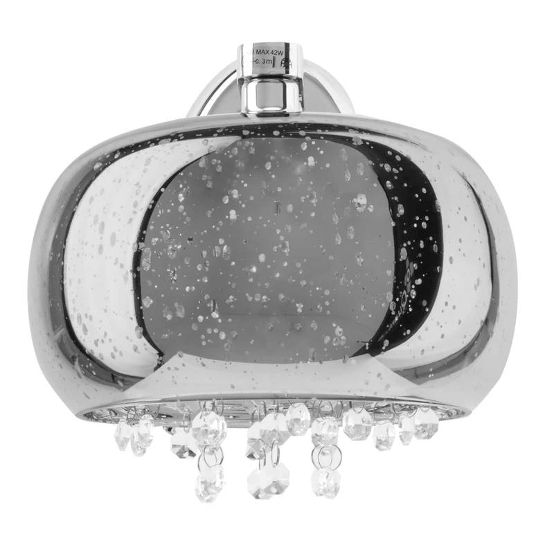 Nástenné svietidlo VISTA CHROME 0076-01E-F4GR