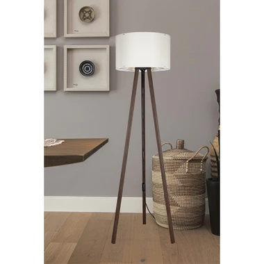 Stojacia lampa trojnožka orech PIKO