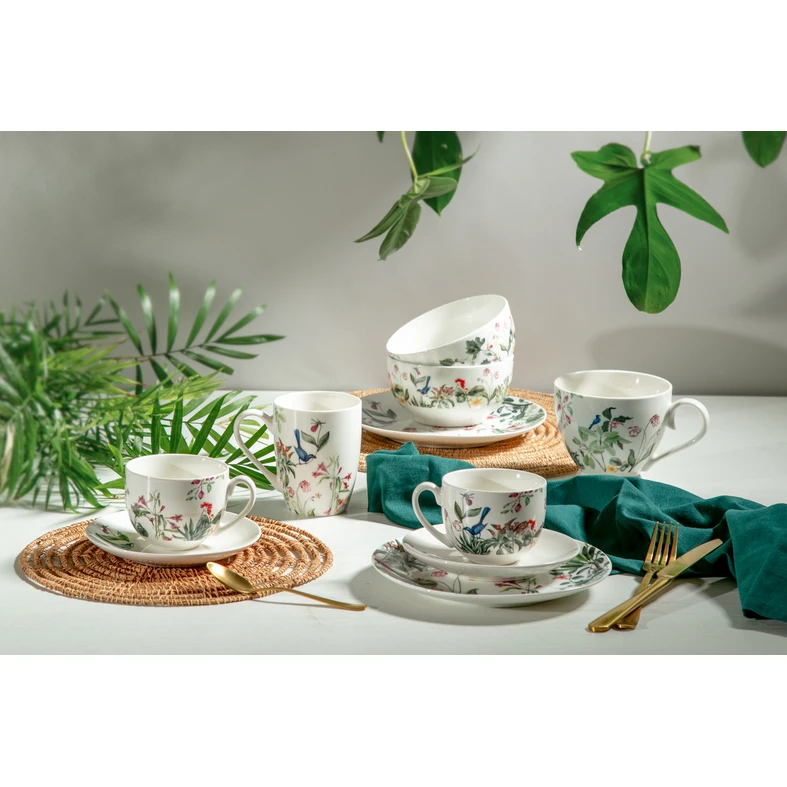 Porcelánový hrnček na čaj BAHAMAS 340 ml