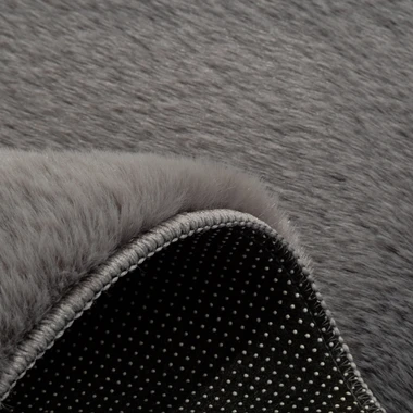 Tmavosivý moderný koberec RABBIT, 80x150 cm