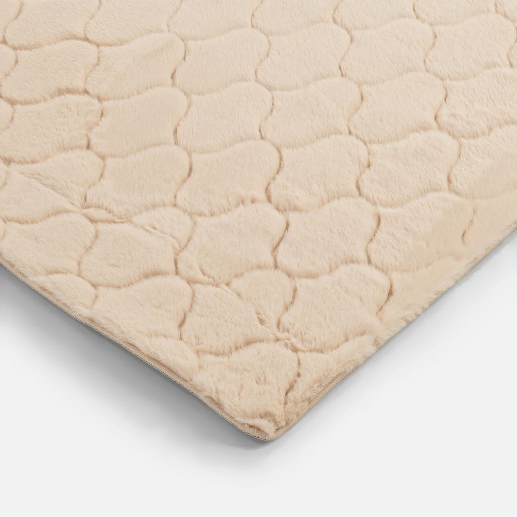 Koberec SENTEZ RABBIT do predsiene, béžový 80x150 cm., mix