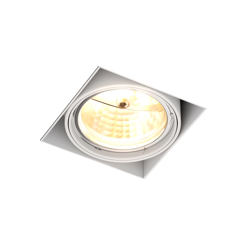 Zapustené 1-bodové svietidlo biele ONEON